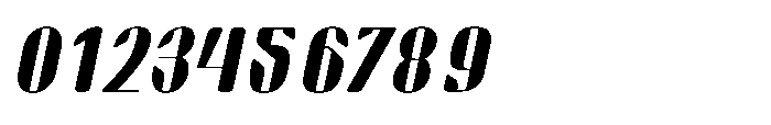 Arqon Black Semi Expanded Oblique Font OTHER CHARS