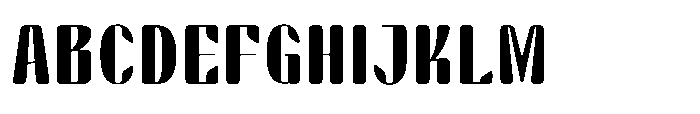 Arqon Black Semi Expanded Font UPPERCASE