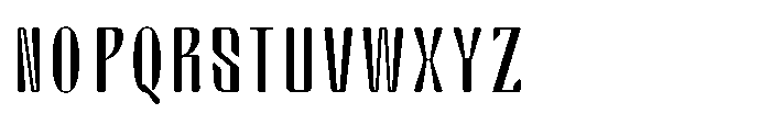 Arqon Bold Extra Condensed Font UPPERCASE