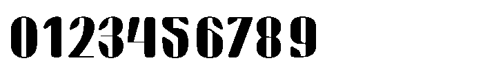 Arqon Bold Extra Expanded Font OTHER CHARS