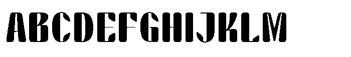 Arqon Bold Extra Expanded Font UPPERCASE