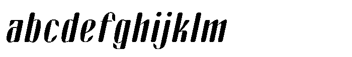 Arqon Bold Semi Condensed Oblique FONT