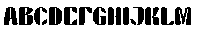 Arqon Bold Ultra Expanded Font UPPERCASE