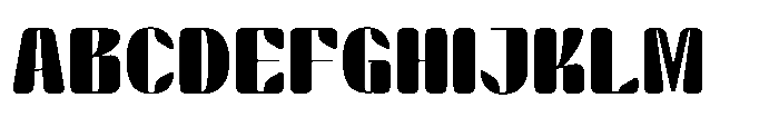 Arqon Extra Black Extra Expanded Font UPPERCASE