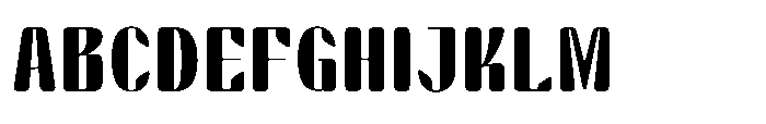 Arqon Extra Black Semi Expanded Font UPPERCASE