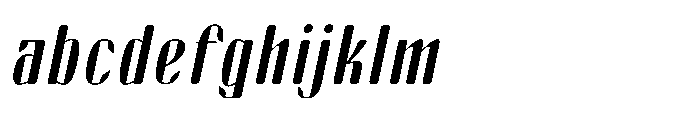 Arqon Extra Bold Condensed Oblique FONT