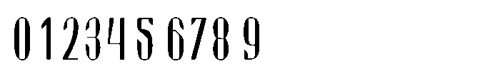 Arqon Extra Bold Ultra Condensed Font OTHER CHARS