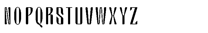 Arqon Extra Condensed Font UPPERCASE