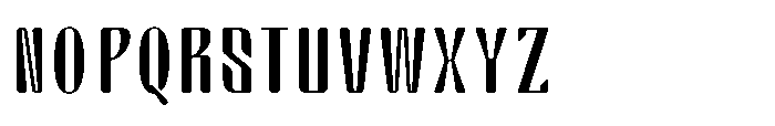 Arqon Extra Light Extra Expanded Font UPPERCASE
