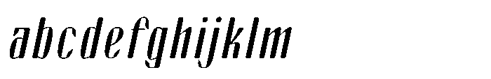 Arqon Light Condensed Oblique FONT