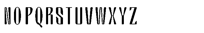Arqon Light Condensed Font UPPERCASE