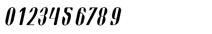 Arqon Light Expanded Oblique Font OTHER CHARS