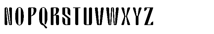 Arqon Light Expanded Font UPPERCASE