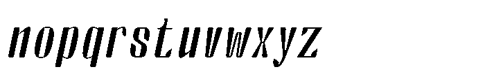 Arqon Light Oblique Font LOWERCASE