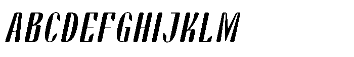 Arqon Light Semi Expanded Oblique Font UPPERCASE