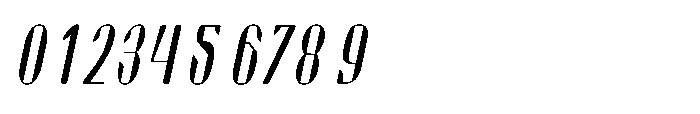 Arqon Light Ultra Condensed Oblique Font OTHER CHARS