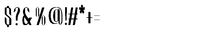 Arqon Light Ultra Condensed Font OTHER CHARS