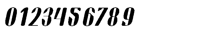 Arqon Light Ultra Expanded Oblique Font OTHER CHARS