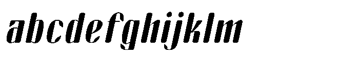 Arqon Medium Expanded Oblique FONT