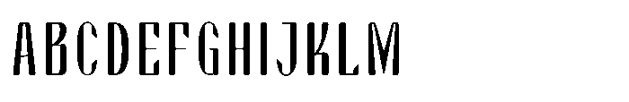 Arqon Medium Extra Condensed Font UPPERCASE