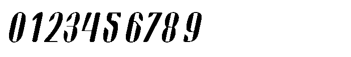 Arqon Medium Oblique Font OTHER CHARS