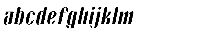 Arqon Medium Semi Expanded Oblique FONT