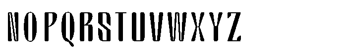 Arqon Semi Bold Condensed Font UPPERCASE