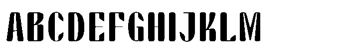 Arqon Semi Bold Expanded Font UPPERCASE