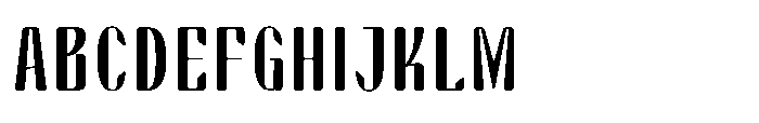 Arqon Semi Bold Semi Condensed Font UPPERCASE