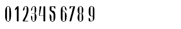 Arqon Thin Condensed Font OTHER CHARS