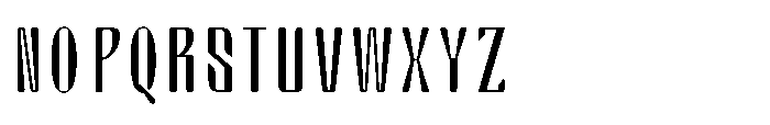 Arqon Thin Condensed Font UPPERCASE
