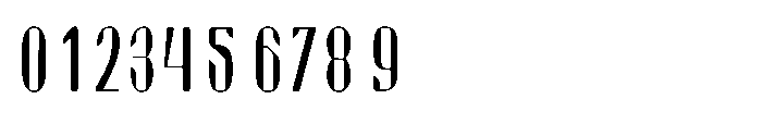 Arqon Thin Extra Condensed Font OTHER CHARS