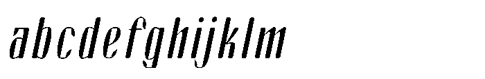 Arqon Thin Semi Condensed Oblique FONT