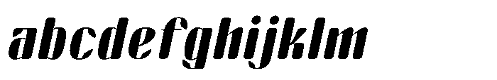 Arqon Ultra Expanded Oblique FONT