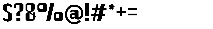 Arquista Regular Font OTHER CHARS
