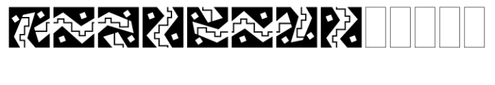 Arriba Pi Plain Font LOWERCASE