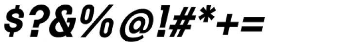 Arroba Bold Oblique Font OTHER CHARS