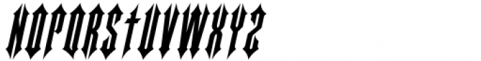 Arrowman Italic Font UPPERCASE