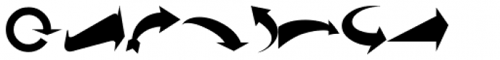 Arrowmatic Font LOWERCASE