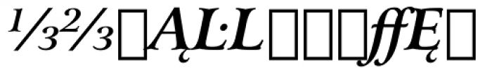 Arrus BT Bold Italic Extension Font UPPERCASE
