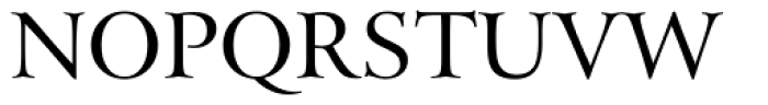 Arrus BT Roman Font UPPERCASE