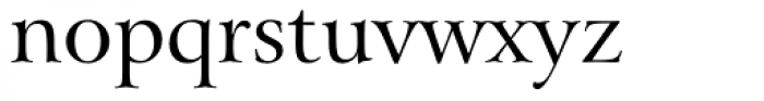Arrus BT Roman Font LOWERCASE