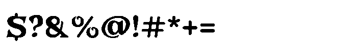 Ars Goetika Font OTHER CHARS