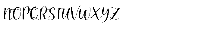 Arsavi Script Font UPPERCASE