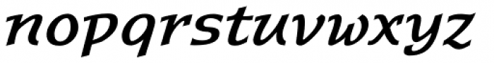 Arsena Bold Italic Font LOWERCASE