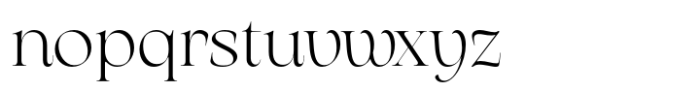 Arsenica Alternate Light Font LOWERCASE