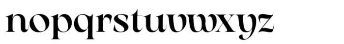 Arsenica Alternate Medium Font LOWERCASE