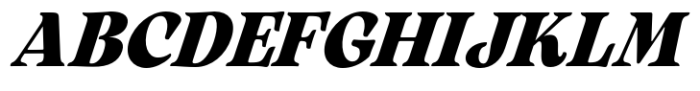 Arsenica Antiqua Bold Italic Font UPPERCASE