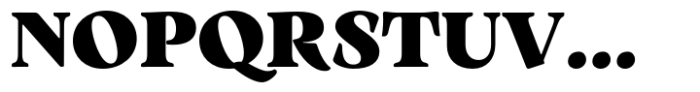 Arsenica Antiqua Extrabold Font UPPERCASE
