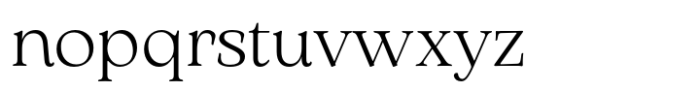 Arsenica Antiqua Light Font LOWERCASE